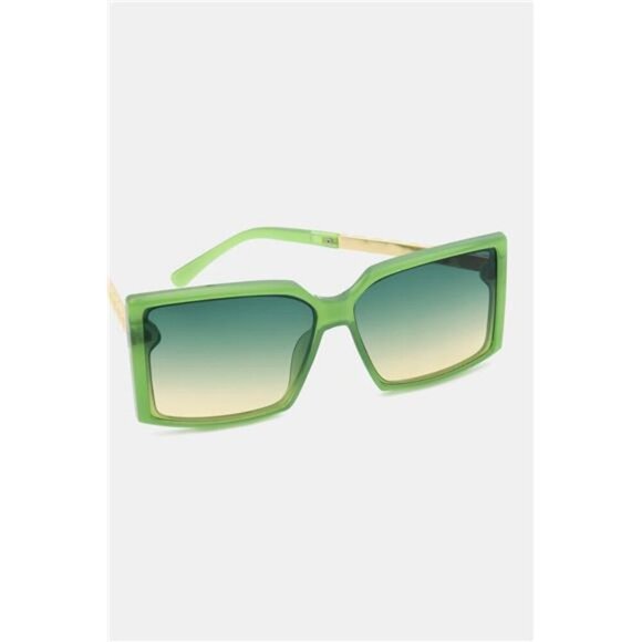 Polycarbonate Frame Square Sunglasses - Picture 8 of 14
